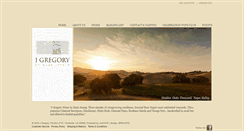 Desktop Screenshot of jgregorywines.com